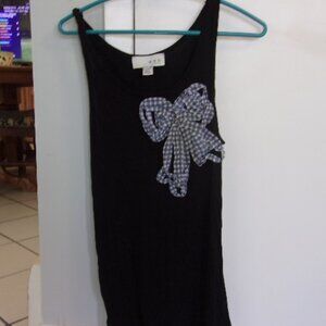 MNG med Black tank with bow